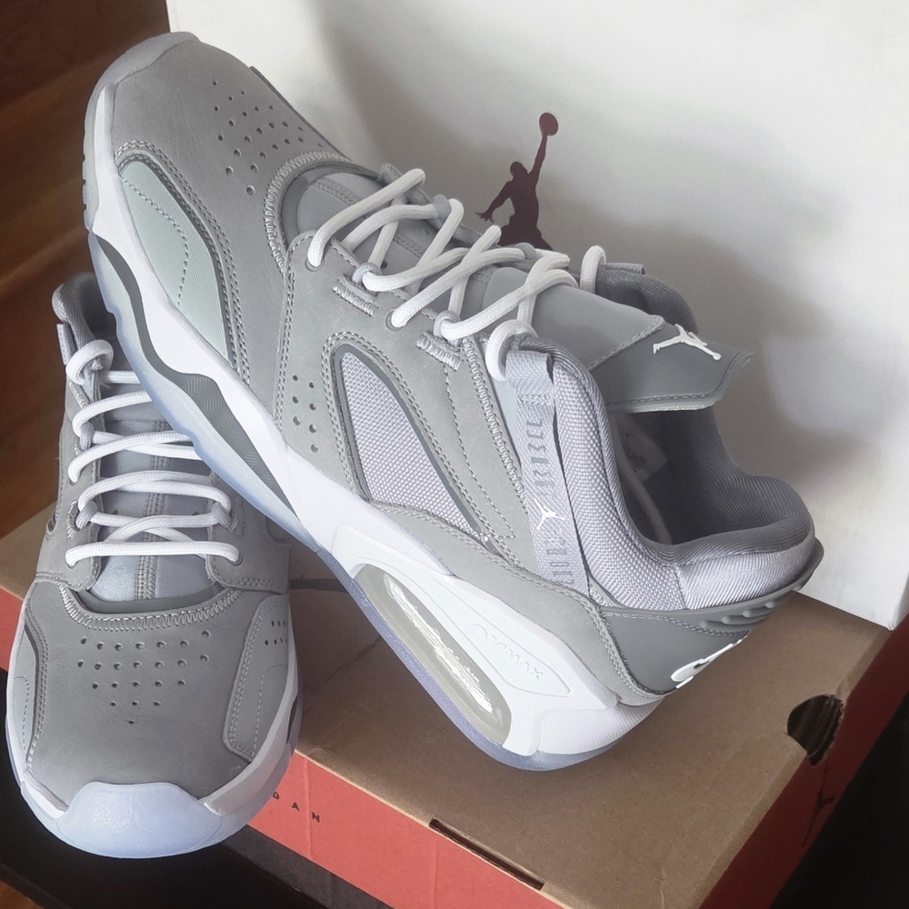 Jordan Point Lane 'Cool Grey' Men 10 $65.00 NWOT Ultra Crispy - Picture 5 of 12